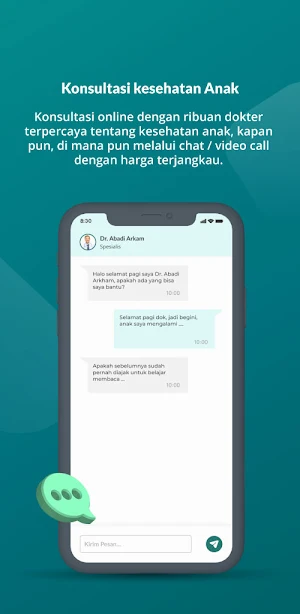 HaloAnak: Konsultasi Kesehatan Screenshot 2