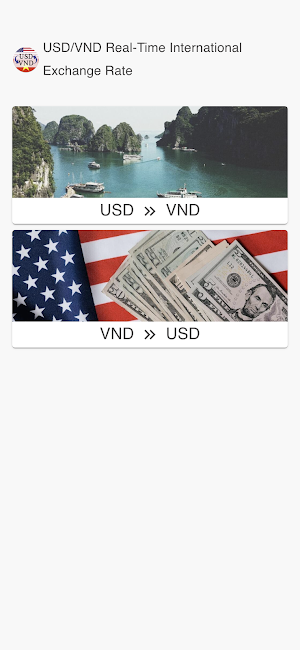 USD to VND Screenshot 0