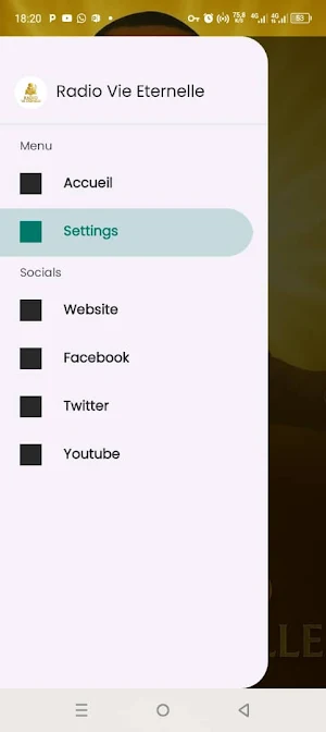 Radio Vie Eternelle Screenshot 2