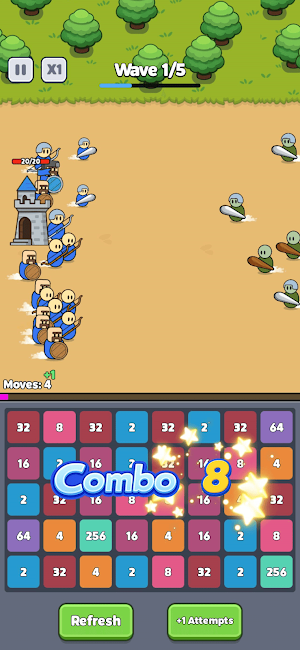 2048 Defense Screenshot 1