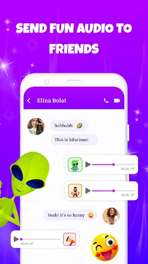 Voice Changer : Sound editor Screenshot 2