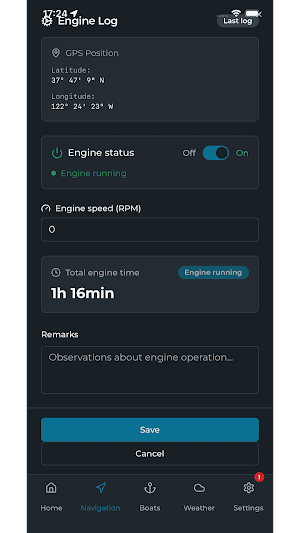 Ekynavy - Sailing Logbook Screenshot 3