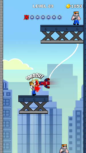 Mr Spider Hero Shooting Puzzle Screenshot 2