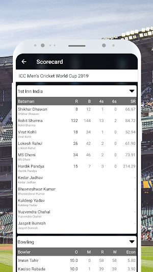 CricEra - Cricket Live Scores Screenshot 3