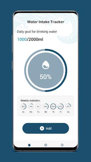 Water Intake Tracker Screenshot 3