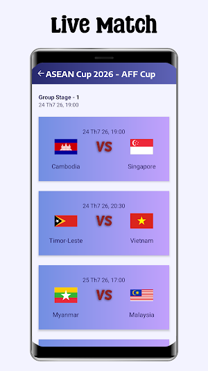 ASEAN Cup 2026 - AFF Cup Screenshot 0