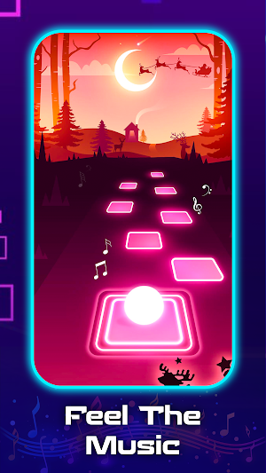Dancing Tiles Hop - Music Game Screenshot 1