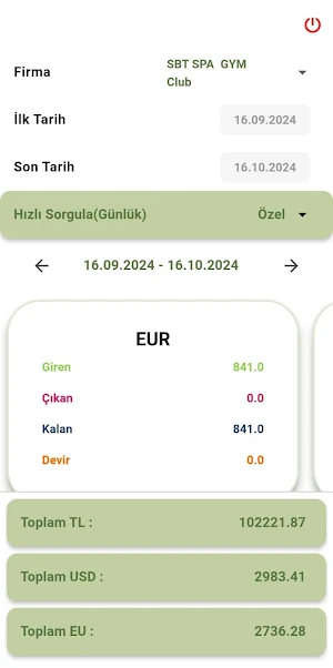 MySpa Business Screenshot 2