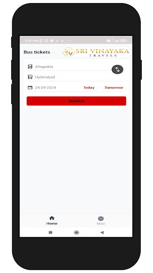 Sri Vinayaka Travels Screenshot 0
