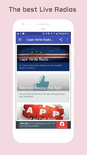 Cape Verde Radio Music & News Screenshot 0