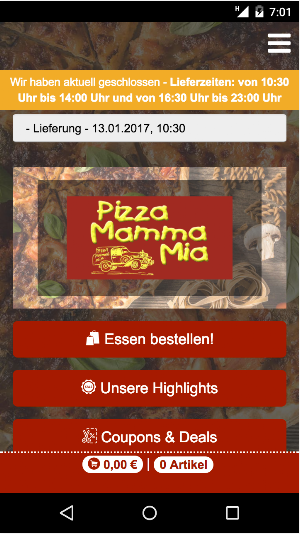 Pizza Mamma Mia Holzgerlingen Screenshot 0