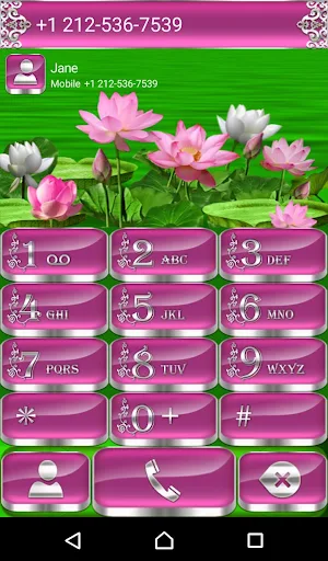 Lotus Dialer theme Screenshot 0