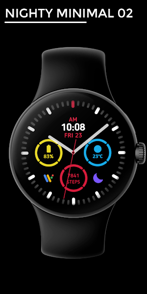 NWF 01 - Hybrid Watch Face Screenshot 0