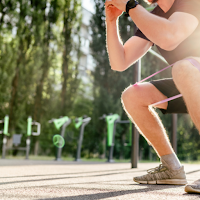 Outdoor Gym Workout Wallpaper