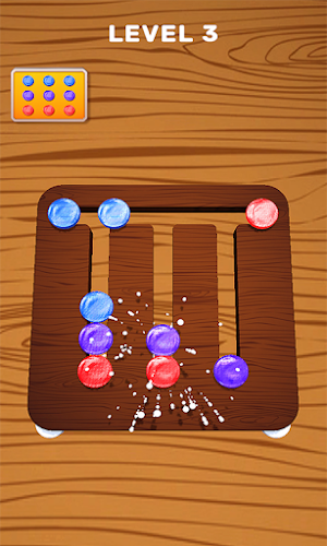 Color Wood Coins! Sort Puzzle Screenshot 3