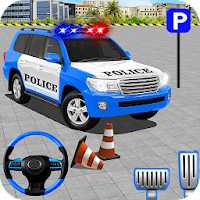 Police Jeep Spooky Stunt Parking 3D 2