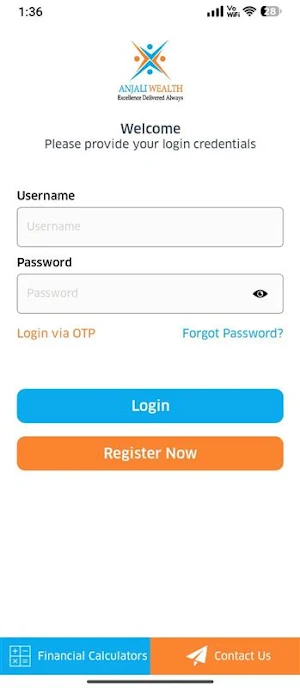 Anjali Wealth Screenshot 0