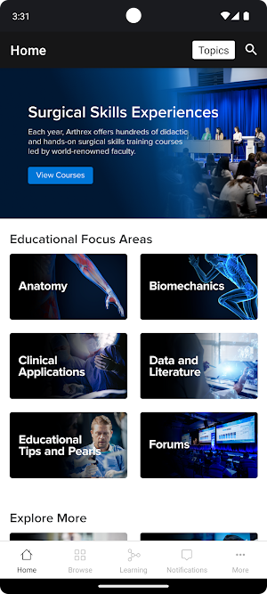 OrthoPedia Academics Screenshot 2