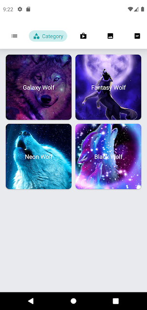 Wolf Wallpaper Parallax 4K Screenshot 3