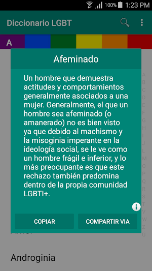 Diccionario LGBT Screenshot 2