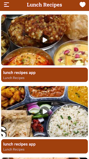 Lunch Recipes in Hindi Screenshot 1