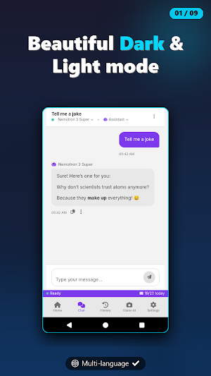 Nemotron AI Chat: Ask anything Screenshot 0