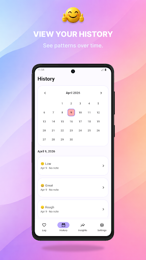 Mood Tracker Screenshot 1