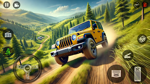 Offroad Jeep Driving 3D Screenshot 2