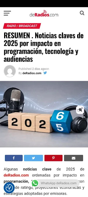 deRadios.com Screenshot 1