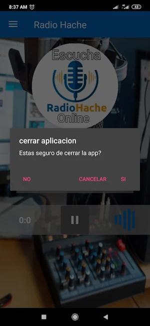 Radio Hache Screenshot 2
