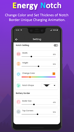 Energy Notch Screenshot 2