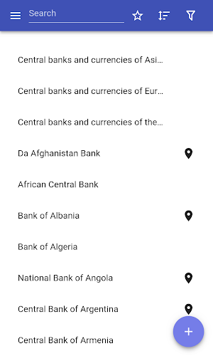 Central banks Screenshot 0
