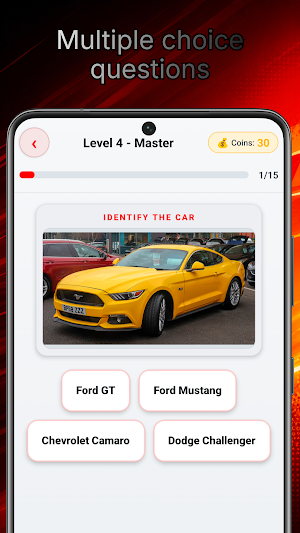 Turbo Car Brand Logo: Quiz Screenshot 2