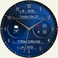 DADAM70B Analog Watch Face
