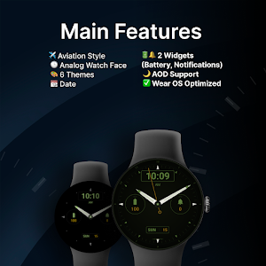 Aviation Pilot - watch face Screenshot 1