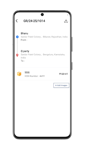 MyBilty Driver Screenshot 2