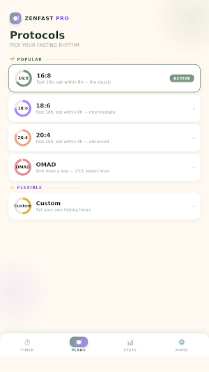 Fasting Tracker: 16:8 Timer Screenshot 1