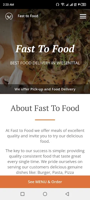 Fast to Food Screenshot 2