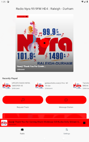 Radio Nyra Screenshot 3