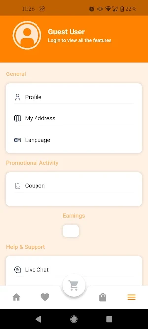 Foodgadi Screenshot 1