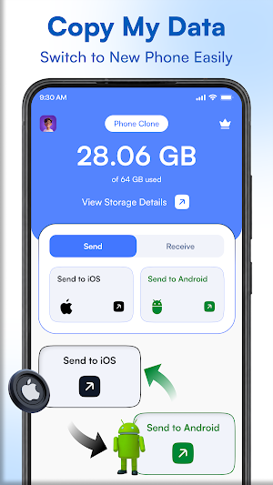 Copy My Data : Smart Switch Screenshot 0