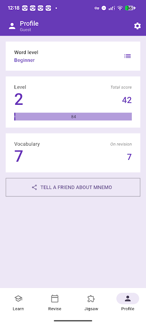 Mnemo: Spanish by Sound Screenshot 3