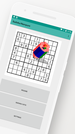 Simple and free Sudoku Screenshot 1