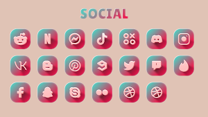 Mint Melon Icon Pack Screenshot 3