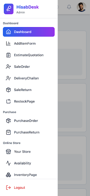 Hisab Desk Screenshot 2
