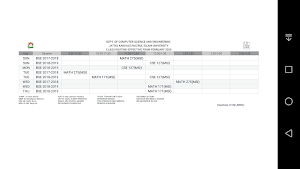 CSE Routine App (JKKNIU) Screenshot 2