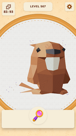 Knit the Dots: Relaxing Puzzle Screenshot 1