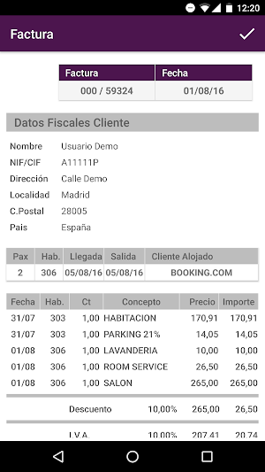 Othello Billing Viewer and Gue Screenshot 1