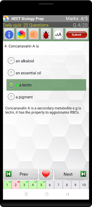 NEET Biology Prep Screenshot 3