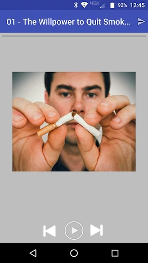 Quit Smoking Audiobook Screenshot 0